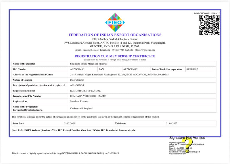 Export License
